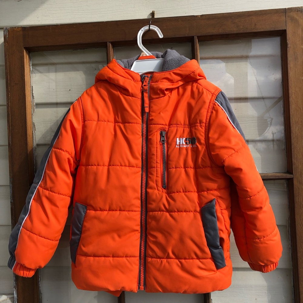 Orange Tony Hawk jacket Size 4